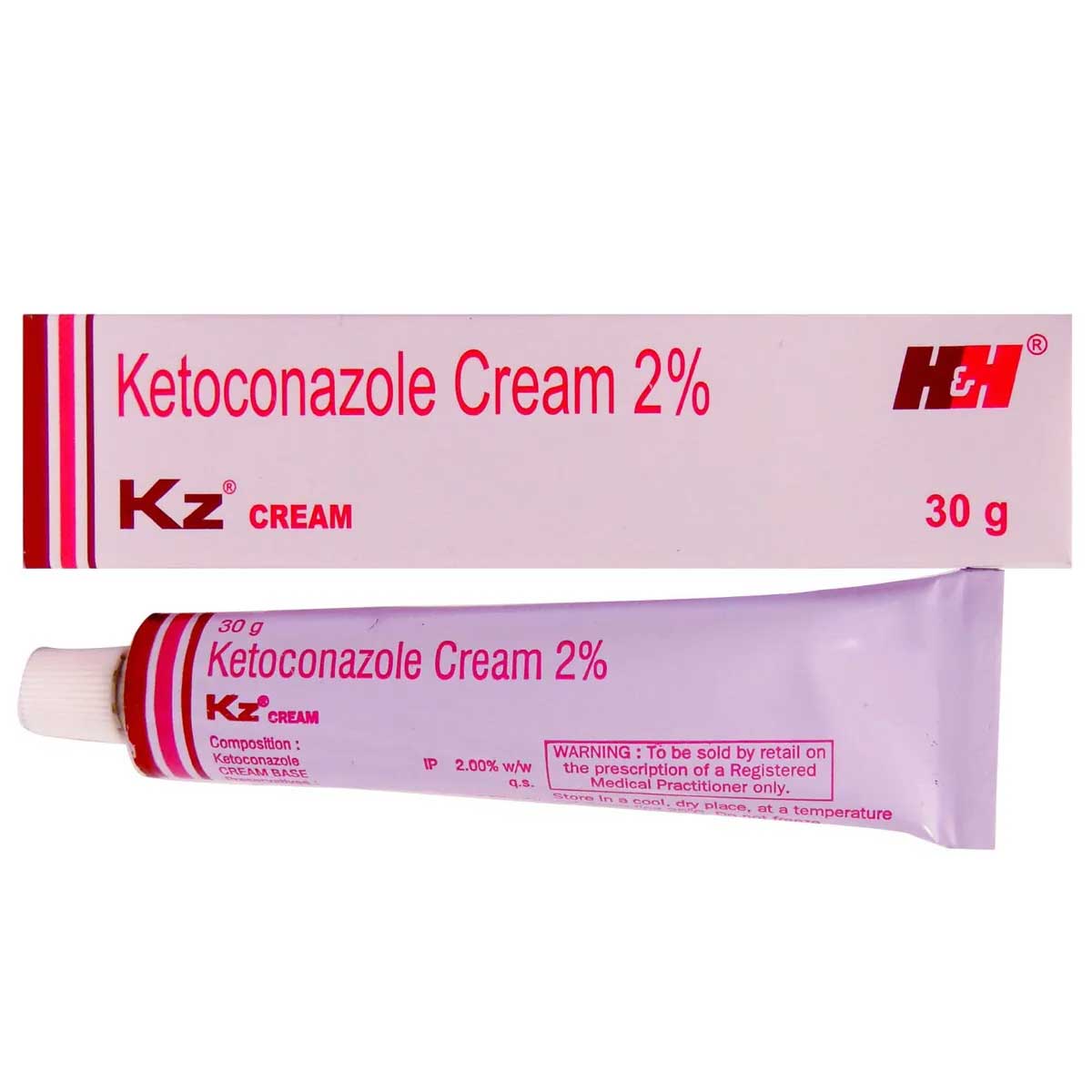 Ketoconazolee Cream Antifungal KZ 2% Cream 30gm