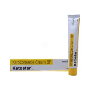 Ketostar Ketoconazolee Cream Antifungal 2% Cream 30gm