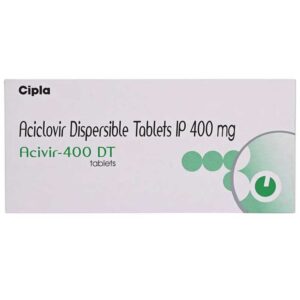 Acivir 400mg DT Tabs Acyclovirrr