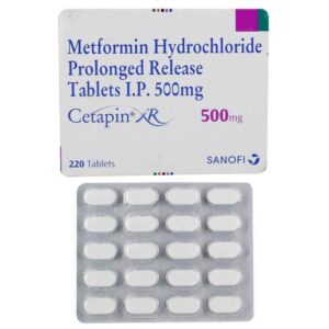Metaformet Cetapin 500mg Tabs