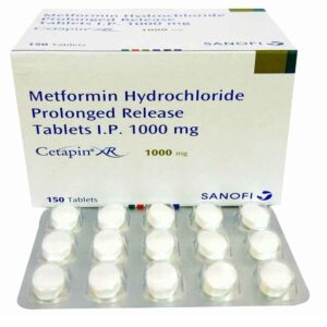 Metaformet Cetapin 1000mg Tabs