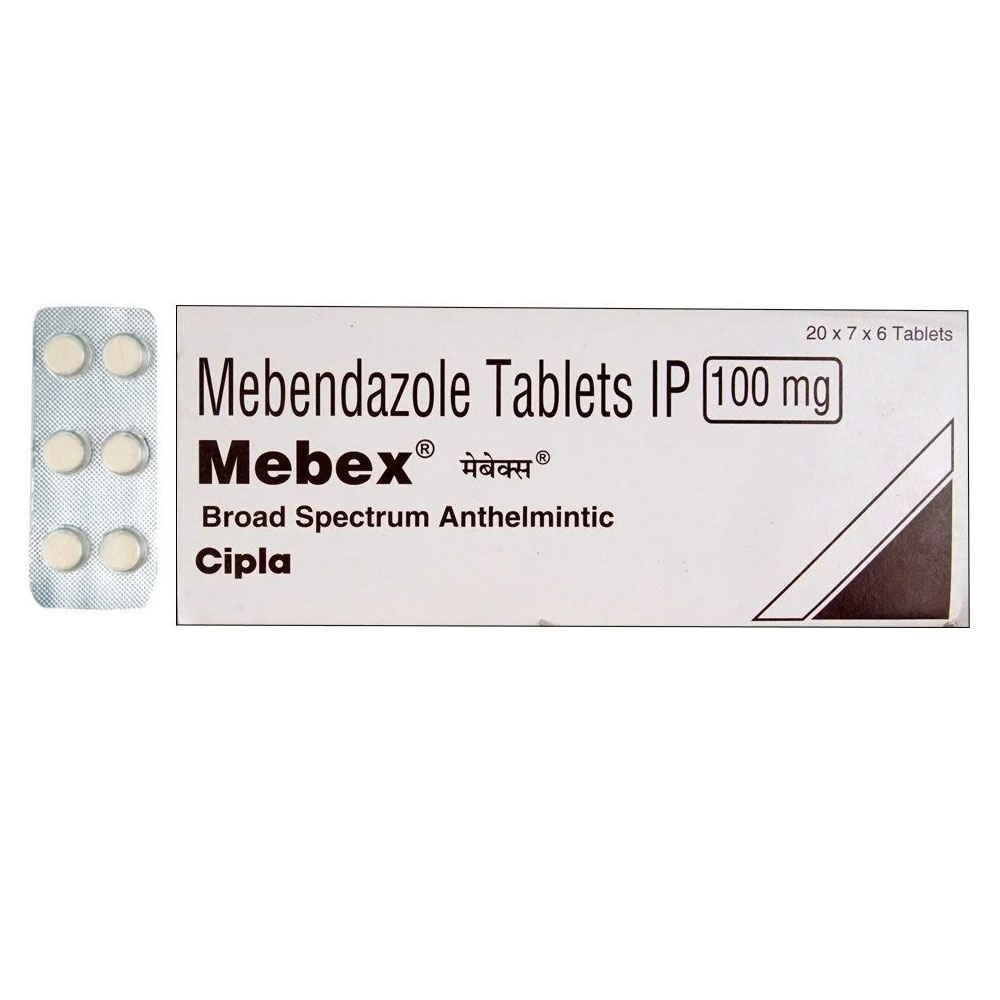 Mebex Mebendzol Tabs 100mg